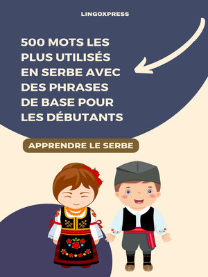 cover image of 500 mots les plus utilisés en serbe avec des phrases de base pour les débutants